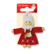 Figurines Décoration De Noël - Rouge - Global Gift