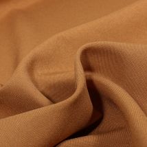 Tissu Burlington Uni Camel - Au Mètre - Craftine