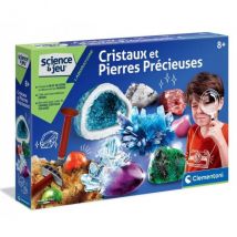Cristaux Et Pierres Precieuses - Labo Science Et Jeu - Clementoni - 52345 - Mineralogie, Geologie - Clementoni