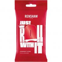 Pâte À Sucre Rouge Coquelicot 250g Renshaw - CakeSupplies