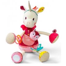 Peluche Caline D'Activites Louise La Licorne - Lilliputiens - Eveil Bebe Fille - Lilliputiens