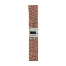 Biais En Coton Motif Margerites 1,5m X 20mm - Passion Rubans Marron - Distrifil