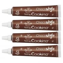 4 Stylos Chocolat - Scrapcooking