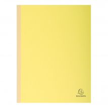 Paquet De 25 Chemises Dos Toilé Forever 320g/m2 - 24x32cm - Jaune - Exacompta