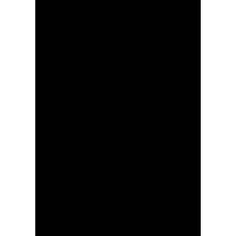 1 Feuille De Caoutchouc 30*55 Noire - Graine Creative