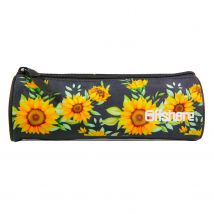 Trousse Scolaire Ronde Offshore Noir Tournesols Bagtrotter - Bagtrotter