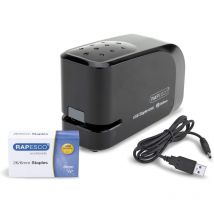 Agrafeuse - Automatique - Usb/batterie - 1000 Agrafes 26/6mm - Capacité 15 Feuilles - Esselte