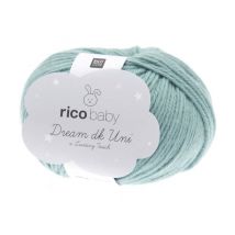 Fil À Tricoter Rico Baby Dream Uni Dk - Rico Design 22 Bleu Aqua