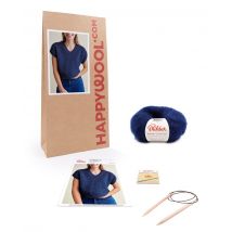 Kit Tricot Femme Pull Marylou Marine 50/52 - Phildar