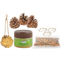 Coffret Diy - Mangeoire Pomme De Pin - Esschert Design