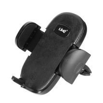 Support Voiture Smartphone Fixation Grille D'Aération Rotatif À 360° Linq Noir