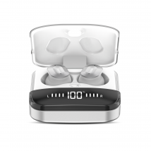 Mixx Audio - Ecouteurs Sans Fil Streambuds Ultra Dots Blanc Argenté - Mixx Audio
