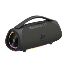 Enceinte Bluetooth Party Speaker 160w – Étanche Ipx7, Son Ultra-puissant, Autonomie 18h, Design Portable - Gris - Gris - Tazata