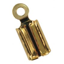 Attache Pour Cordons Bijou, 2mm, 4 Pces, Or - Rayher