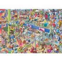 Puzzle 1000 Pièces - Pet Gym - Heye