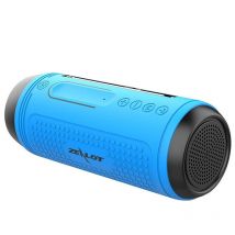 Enceinte Bluetooth Multifonctionnelle Avec Micro Intégré Et Lumières Led Bleu Yonis - Yonis