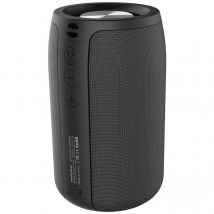 Enceinte Bluetooth Camouflage Hifi Bass 5w Sans Fil Usb Aux Longue Autonomie Noir Yonis - Yonis