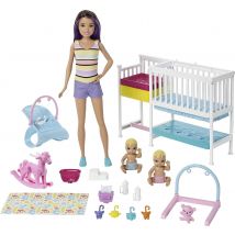 Coffret Barbie Skipper Babysitter Chambre Des Jumeaux - Barbie - Mattel