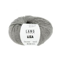 Pelote De Laine Et Soie À Tricoter Liza - Lang Yarns 68 Gris