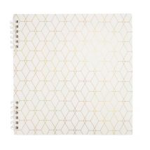 Album Scrapbooking Holographique Spirale 30x30 Cm 20 Pages - Megacrea DIY