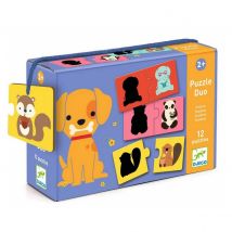 Puzzle Duo Les Ombres 2 Ans - Djeco