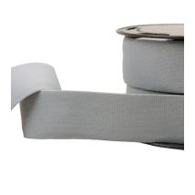 Bobine 20m Élastique Doux 40mm Gris Clair - MyMercerie