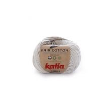 Coton 100 % Bio À Tricoter Fair Cotton - Katia Gris (11) - Katia