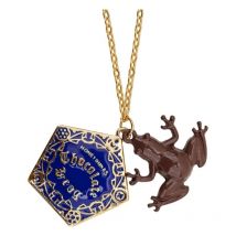 Harry Potter - Pendentif Et Collier Chocolate Frog Ver. 2 - Cinereplicas