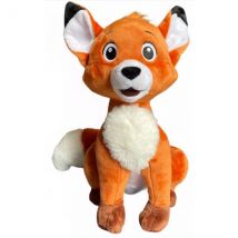 Peluche Renard Rox 45 Cm - Doudou Licence Disney Collection Rox Et Roucky - Nicotoy