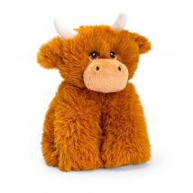 Peluche Keeleco 100% Recyclée - Vache Irlandaise - 20cm - KeelToys