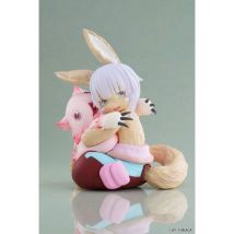 Made In Abyss : The Golden City Of The Scorching Sun - Statuette Desktop Cute Figure Nanachi & Mitty Reissue 13 Cm - Taito