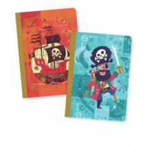 Duo De Petits Carnets - Steve Le Pirate - Djeco