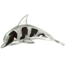 Presse Papier Dauphin En Verre 15 Cm - Jolipa