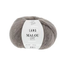 Pelote D'Alpaga Et Laine Malou Light - Lang Yarns 196 Gris - LangYarns