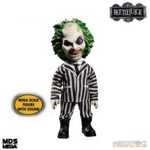 Beetlejuice - Figurine Parlante Mds Mega Scale Beetlejuice 38 Cm - MEZCO