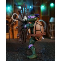 Les Tortues Ninja (cartoon) - Figurine Ultimate Donatello Vhs 18 Cm - Neca