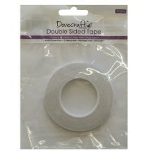 Rouleau De Double Face Sans Acide De 12m X 6mm Dovecraft - Dovecraft