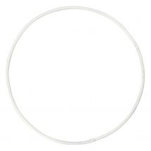 20 Cercles En Métal Blanc Ø 10 Cm - Créativ Company