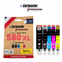 Cartouche Compatible Canon 580/581xl Pack De 5 - La Cartouche Française