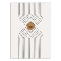 Affiche 50 X 70 Cm - Circle - Miuus Studio - Wall Editions