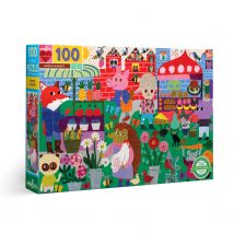 Puzzle 100 Pièces - Marche Ecologique - Eeboo
