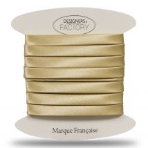 Biais Satin Doré 9mm Par 5 Mètres – Designers-factory - Designers-factory