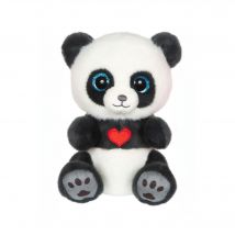 Peluche - Peluche Panda Smoky Gris Ardoise – Cutydoos Love – 23 Cm - Gipsy Toys