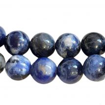 Fil De 42 Perles Rondes 8mm 8 Mm En Sodalite Bleue - - PAS DE MARQUE -