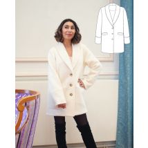 Patron Manteau - Everest- Taille 34 À 48 - Majam