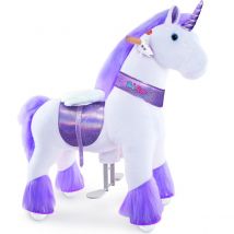 Licorne Blanche - Violette - PonyCycle