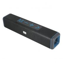 Blaupunkt Barre De Son Led 10w Bluetooth 5.0 Avec Fonction Radio Fm Et Carte Sd Noir