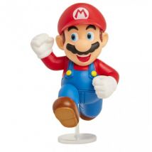Mario : Figurine Super Mario 5 Cm - Figurine Nintendo - Jakks - Bandai