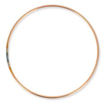 Armature Abat-jour Cercle Cuivré Diamètre 45 Cm - Graine Creative