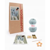 Kit Crochet Poncho Facile Rebecca Amande 34/40 - Phildar